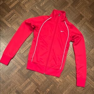 Nike Red Zip-Up Jacket size XS